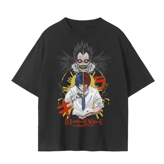 Anime Streetwear Y2K Death Note T-Shirt